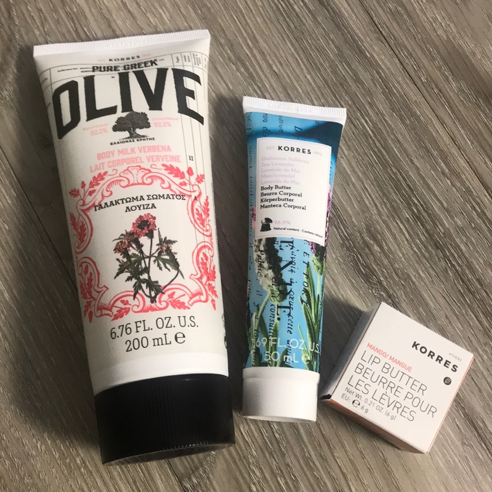 Korres Beauty Bundle-All NEW/NEVER OPENED
